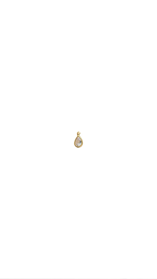 diamanté teardrop